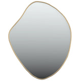 Wall Mirror Gold 50x40 cm - Front View