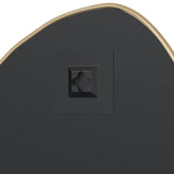 Wall Mirror Gold 50x40 cm - 45-Degree Angle