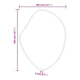 Wall Mirror Gold 50x40 cm - Rear View