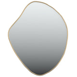 Wall Mirror Gold 60x50 cm - Front View