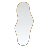 Wall Mirror Gold 90x40 cm - Front View