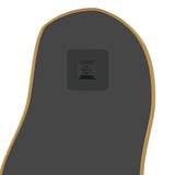 Wall Mirror Gold 90x40 cm - 45-Degree Angle