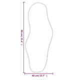 Wall Mirror Gold 90x40 cm - Rear View