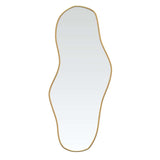 Wall Mirror Gold 100x45 cm - Front View