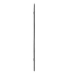 Wall Mirror Black 100x45 cm