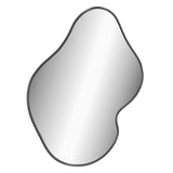 Wall Mirror Black 50x40 cm - Side View