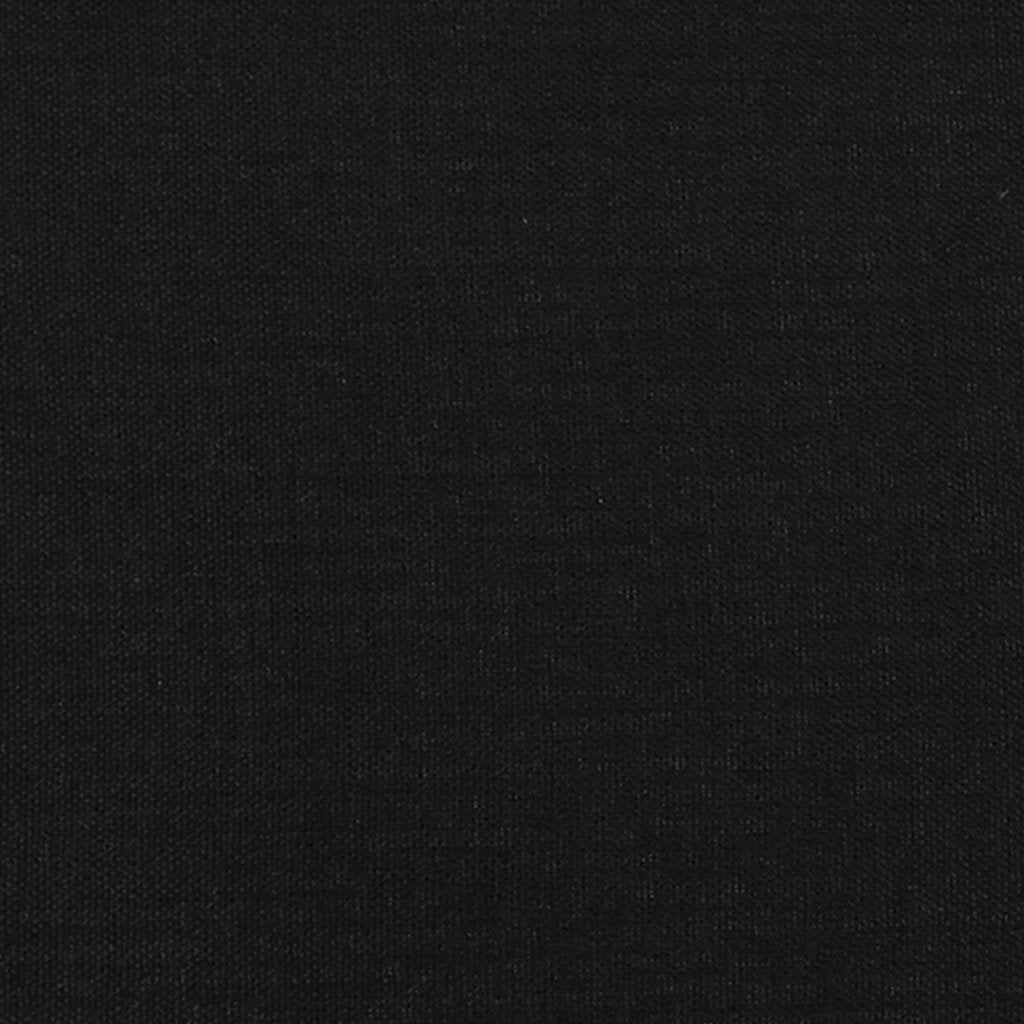 Bed Frame without Mattress Black 137x187 cm Double Fabric