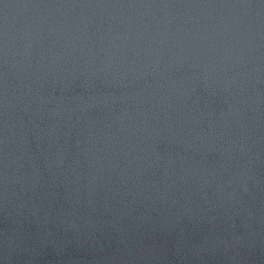 Bed Frame without Mattress Dark Grey 152x203 cm Queen Velvet