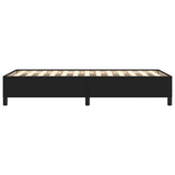 Bed Frame without Mattress Black King Single Faux Leather