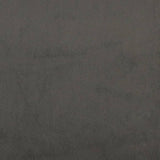 Bed Frame without Mattress Dark Grey King Single Velvet - Low Angle