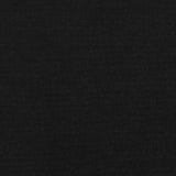 Bed Frame without Mattress Black Double Fabric - Low Angle