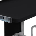 Computer Desk Black 110x52x88.5 cm Engineered Wood