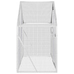 Aviary Silver 179x100x185 cm Aluminium