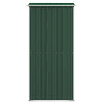 Garden Shed Green 192x108x223 cm Galvanised Steel