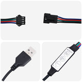 x2 55cm USB EDL strp light