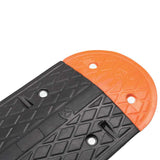 Speed Hump Yellow&Black 129x32.5x4 cm Rubber