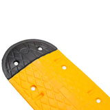 Speed Hump Yellow&Black 129x32.5x4 cm Rubber - Close-Up Angle