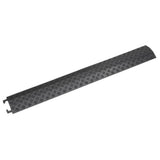 Cable Protector Ramps 2 pcs 98.5 cm Black - Front View