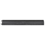 Cable Protector Ramps 2 pcs 98.5 cm Black - Top-Down View