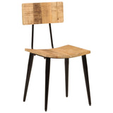 Dining Chairs 2 pcs 44x40x80 cm Solid Wood Mango - Extra Image