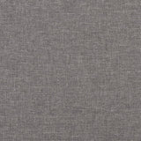 2-Seater Sofa Light Grey 140 cm Fabric