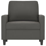Sofa Chair Dark Grey 60 cm Velvet