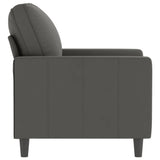 Sofa Chair Dark Grey 60 cm Velvet