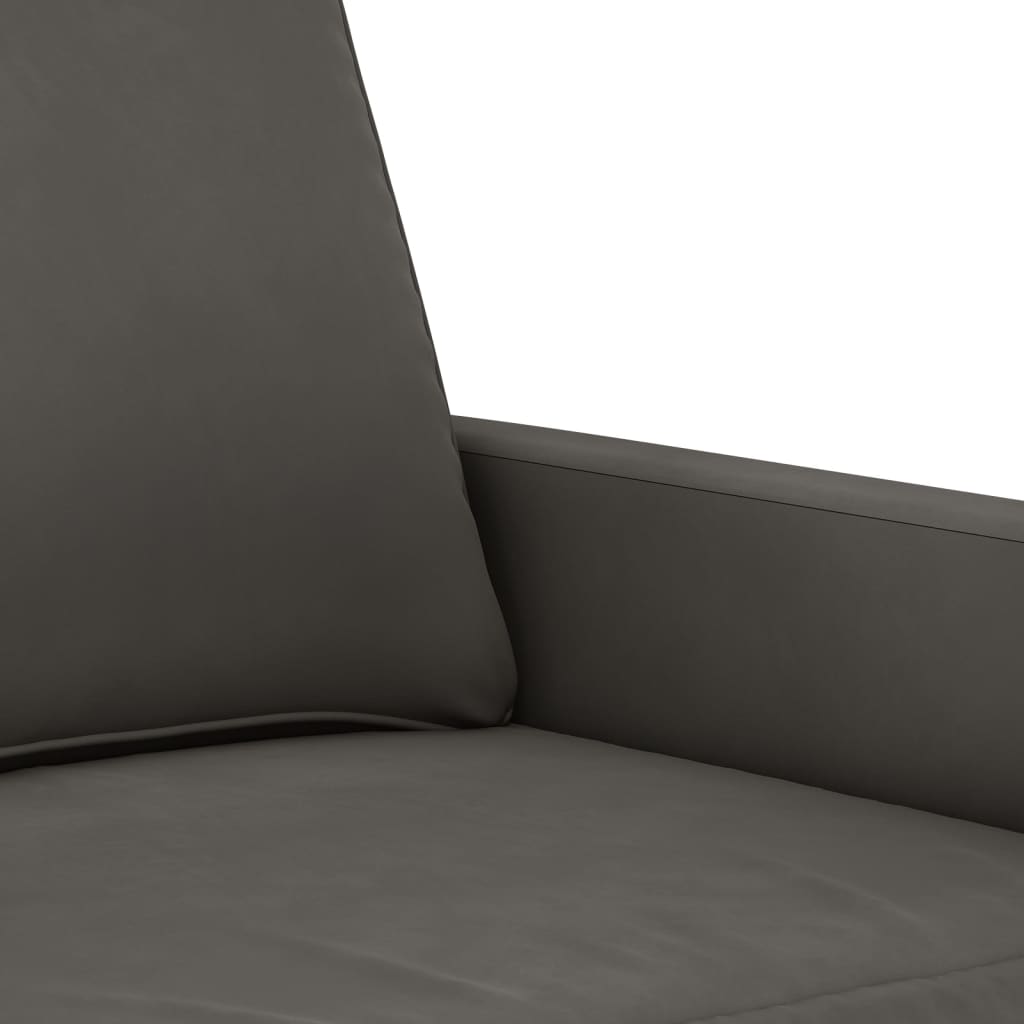 Sofa Chair Dark Grey 60 cm Velvet