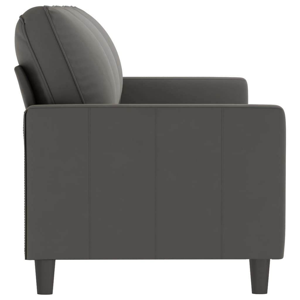 3-Seater Sofa Dark Grey 180 cm Velvet