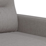Sofa Chair Light Grey 60 cm Fabric