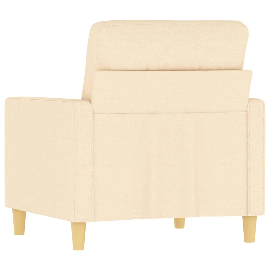 Sofa Chair Cream 60 cm Fabric