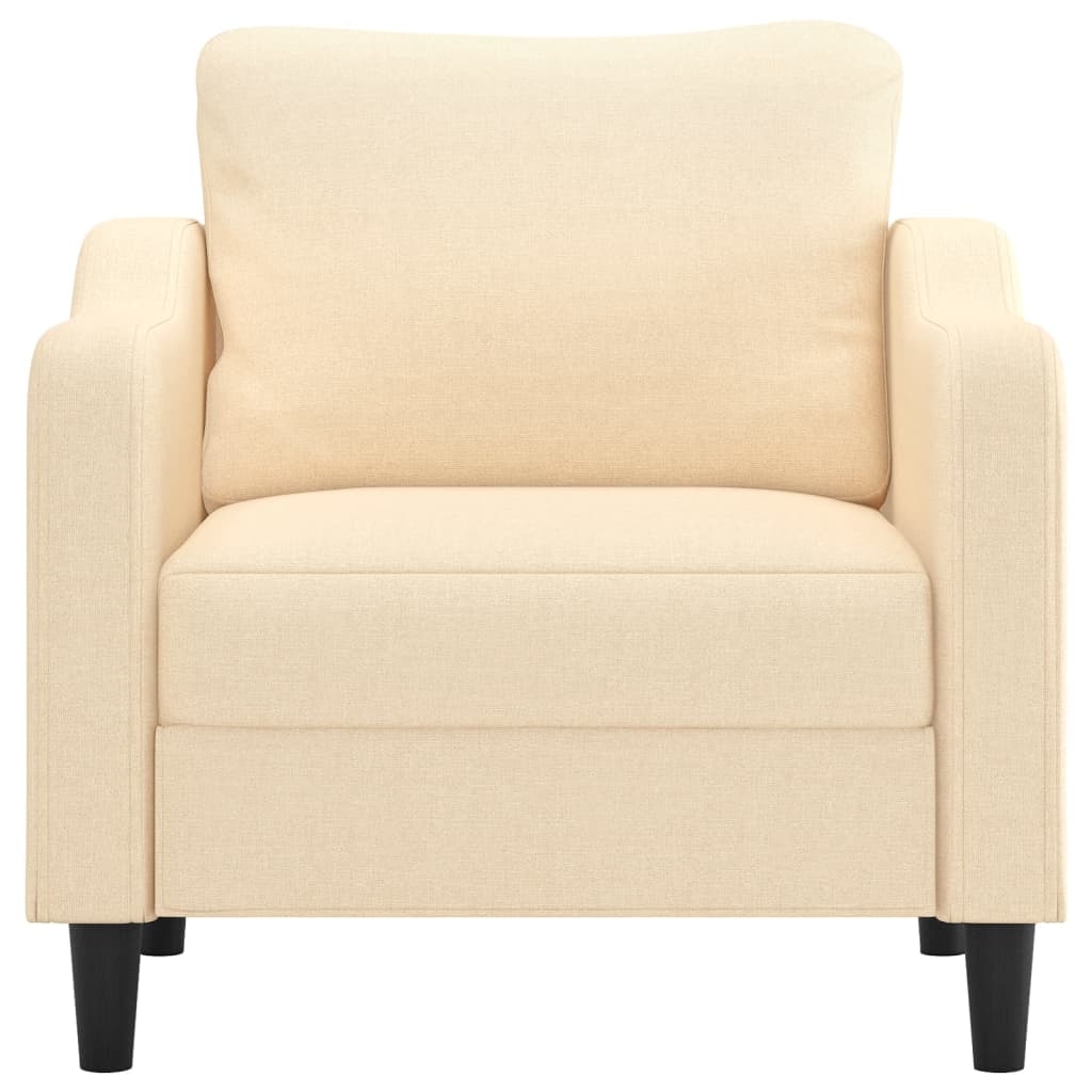 Sofa Chair Cream 60 cm Fabric