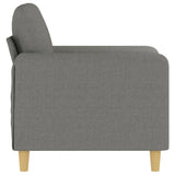 Sofa Chair Dark Grey 60 cm Fabric