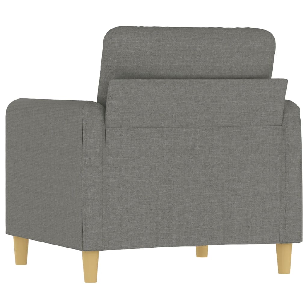 Sofa Chair Dark Grey 60 cm Fabric