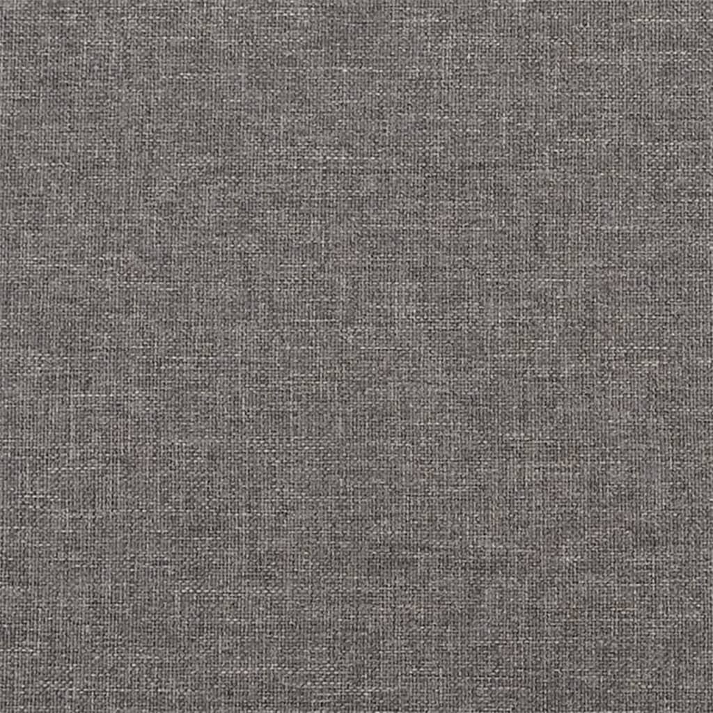 3-Seater Sofa Dark Grey 210 cm Fabric