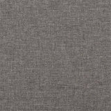 3-Seater Sofa Dark Grey 210 cm Fabric - Close-Up Angle