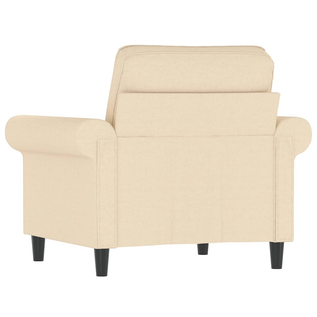 Sofa Chair Cream 60 cm Fabric