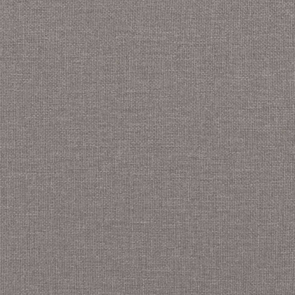 Footstool Taupe 70x55x41 cm Fabric