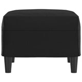 Footstool Black 60x50x41 cm Faux Leather