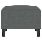 Footstool Dark Grey 70x55x41 cm Fabric