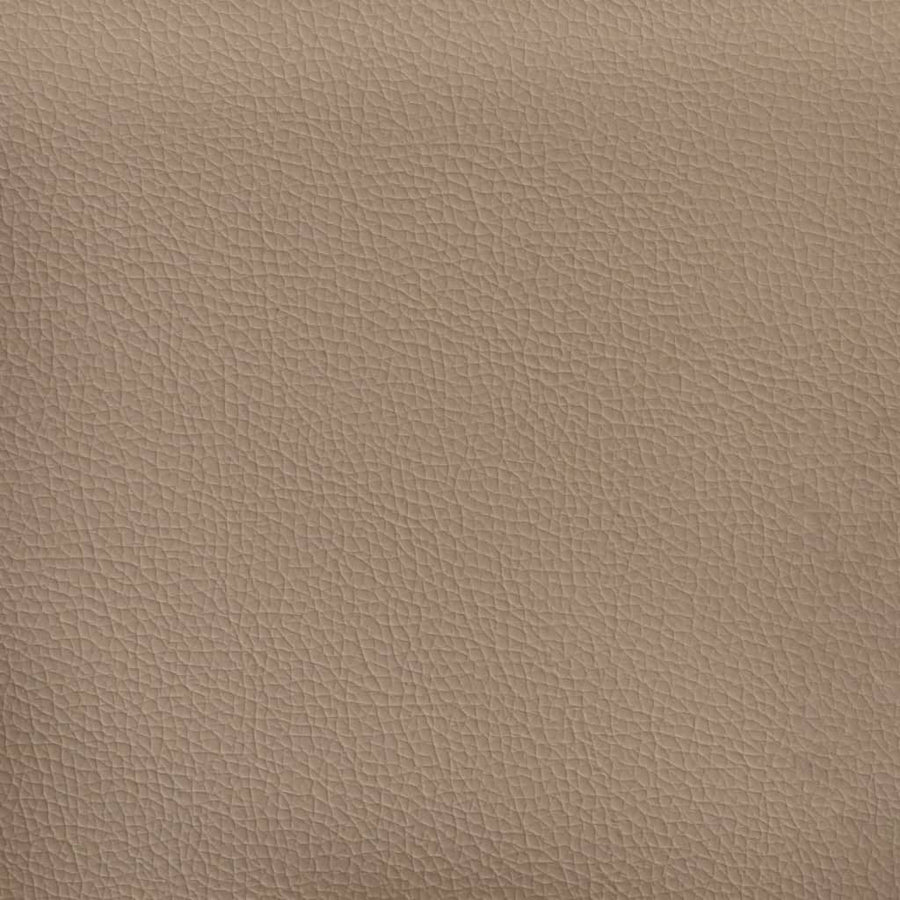 Footstool Cappuccino 60x50x41 cm Faux Leather