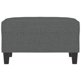 Footstool Dark Grey 70x55x41 cm Fabric