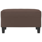 Footstool Brown 70x55x41 cm Faux Leather