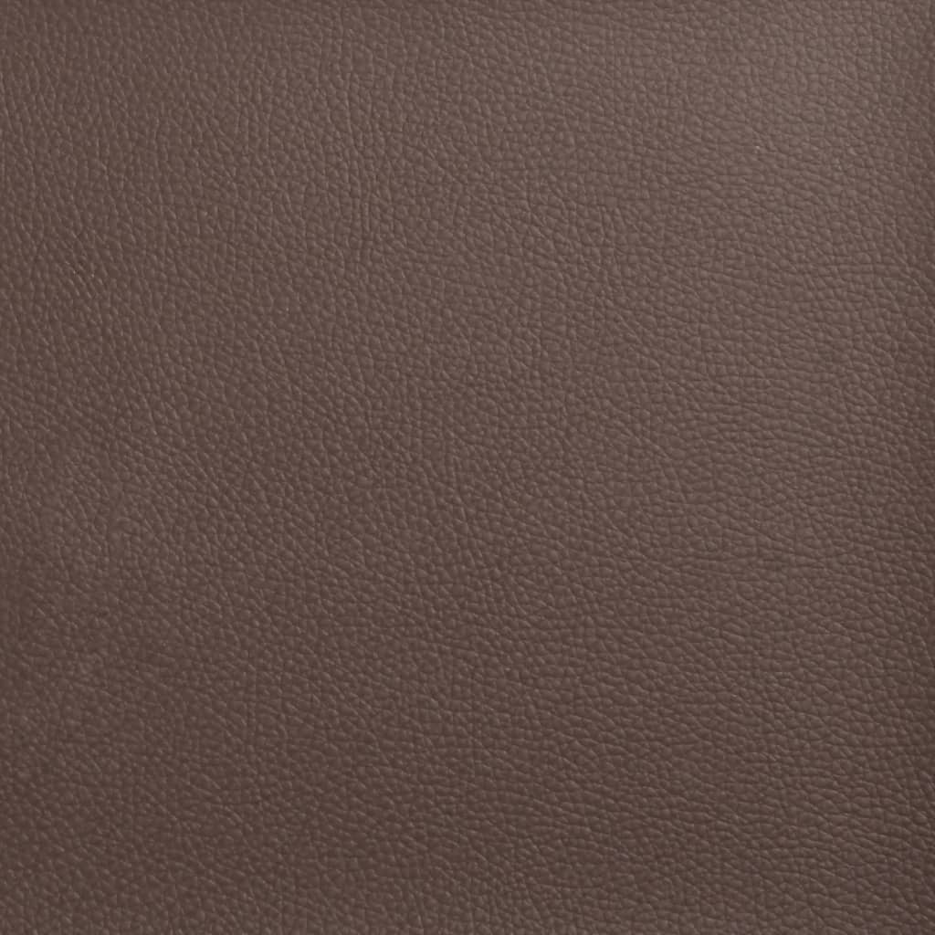 Footstool Brown 70x55x41 cm Faux Leather