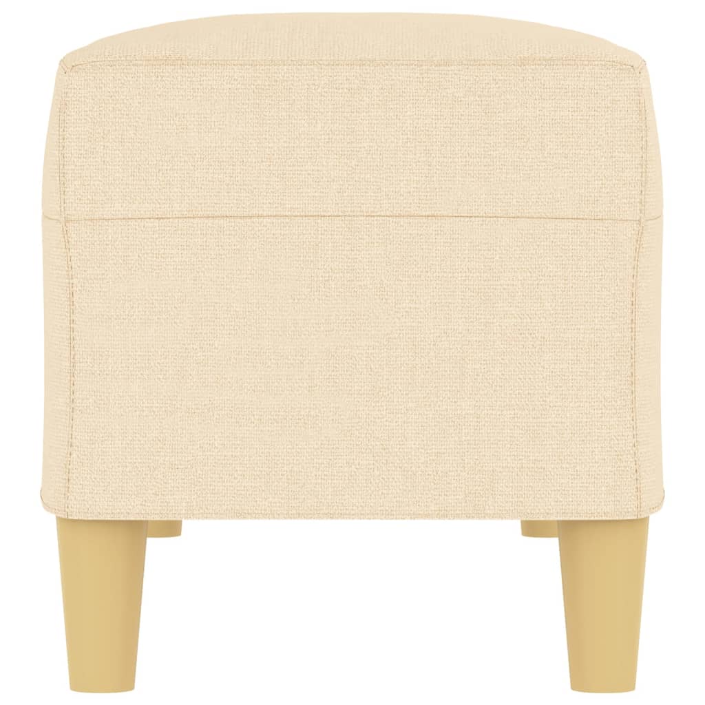 Bench Cream 100x35x41 cm Fabric