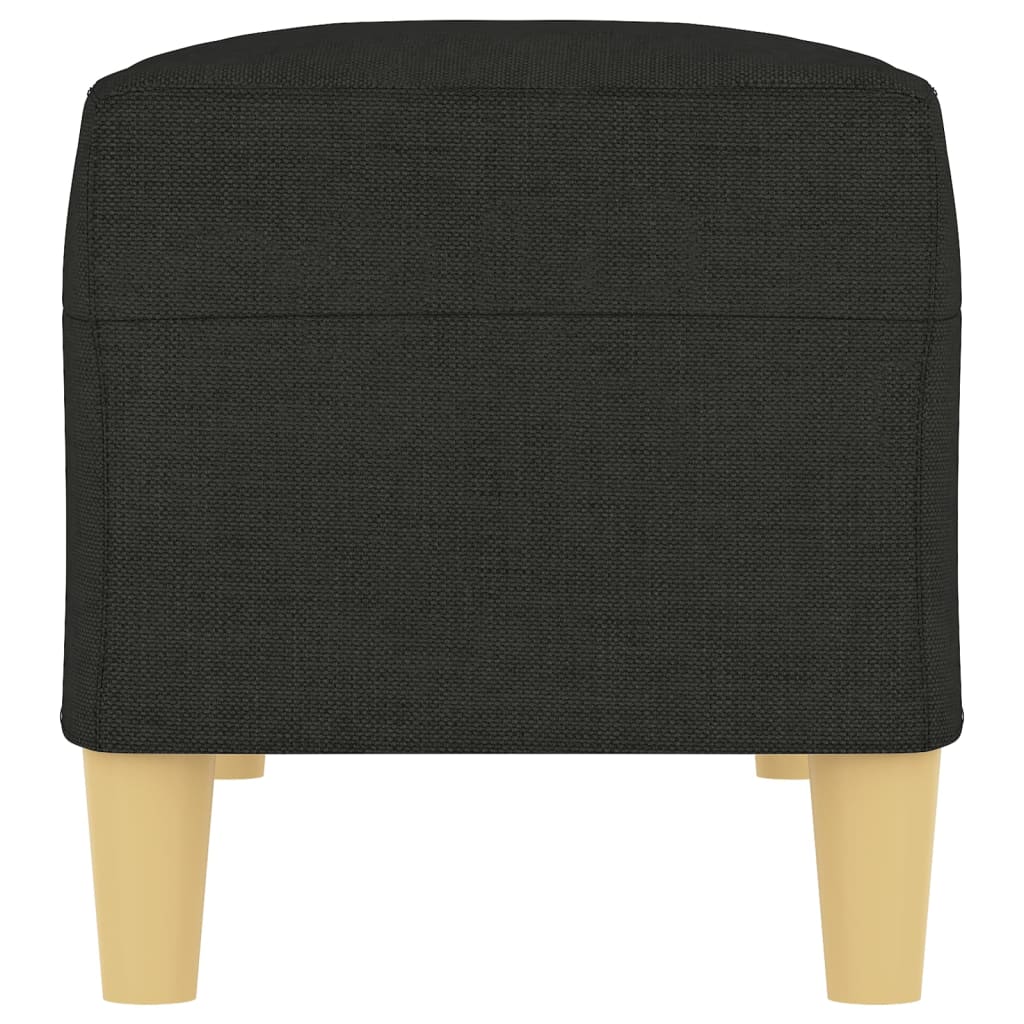 Bench Black 100x35x41 cm Fabric