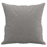 Throw Pillows 2 pcs Light Grey 40x40 cm Fabric