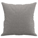 Throw Pillows 2 pcs Light Grey 40x40 cm Fabric - Top-Down View