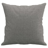 Throw Pillows 2 pcs Dark Grey 40x40 cm Fabric - Top-Down View
