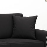 Throw Pillows 2 pcs Black 40x40 cm Velvet - 45-Degree Angle